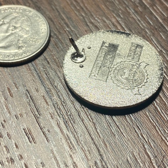 Disney parks Finding Nemo D dory hidden mickey 2 of 26 Circle Enamel Pin 2009 - Picture 5 of 5